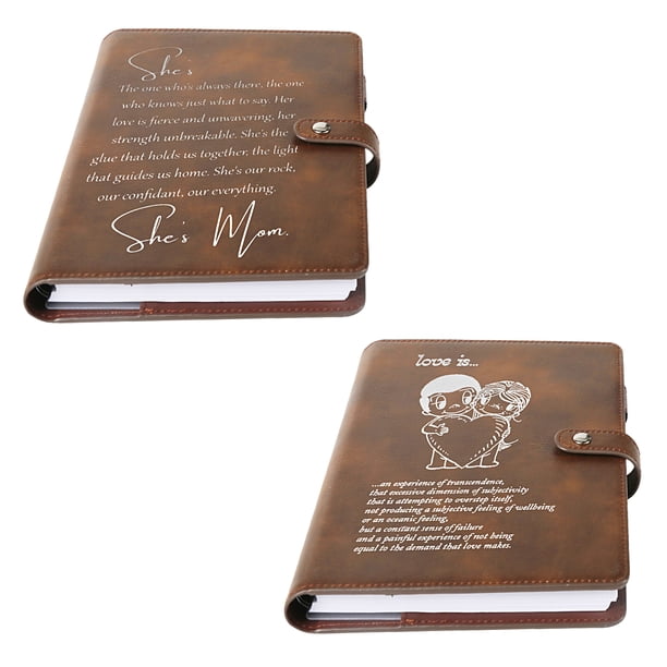 Cuadernos de cuero premium recargables - Colección Nueva 2026