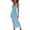 Light Blue, variant on Women'S Long Crochet Beach Cover-Up Swimsuit Mesh Swimsuit Beach Long Sleeveless Dress Summer Khaki M