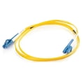 thumbnail image 2 of C2G 30m LC-LC 9/125 OS2 Duplex Single-Mode PVC Fiber Optic Cable - Yellow, 2 of 4