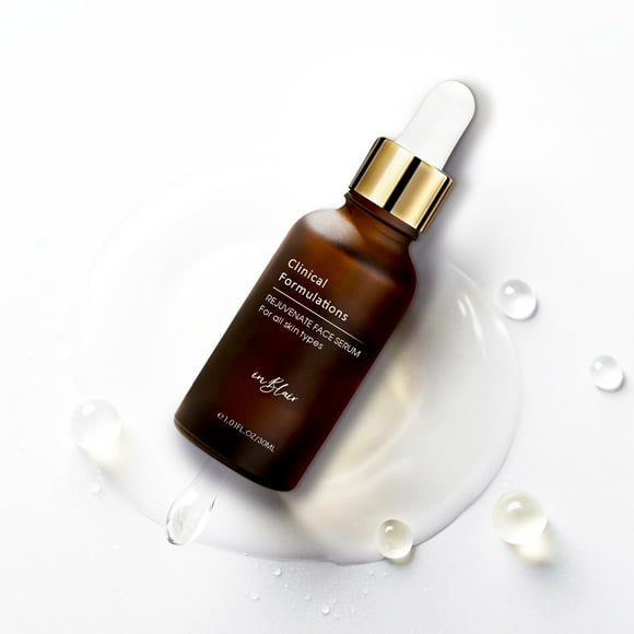 Inblair Rejuvenate Resurfacing Face Serum - Skin Care Serum for Face Wrinkles, Fine Lines, Dark Spots - Multi-Weight Hyaluronic Acid Formula for All Skin Types - 1 fl.oz.