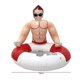 thumbnail image 3 of Inflatable Swimming Ring Funny Pool Float for Swimming Pool Summer Vacation, 3 of 5