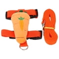 thumbnail image 2 of Rabbits Leash,Carrot Type Rabbits Harness Rabbits Harness Leash Set Rabbits Strap Eco-Friendly Materials, 2 of 14