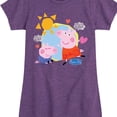 thumbnail image 3 of Peppa Pig - Peppa And George Sunny - Girls Toddler And Youth Fitted Short Sleeve Tee, 3 of 5
