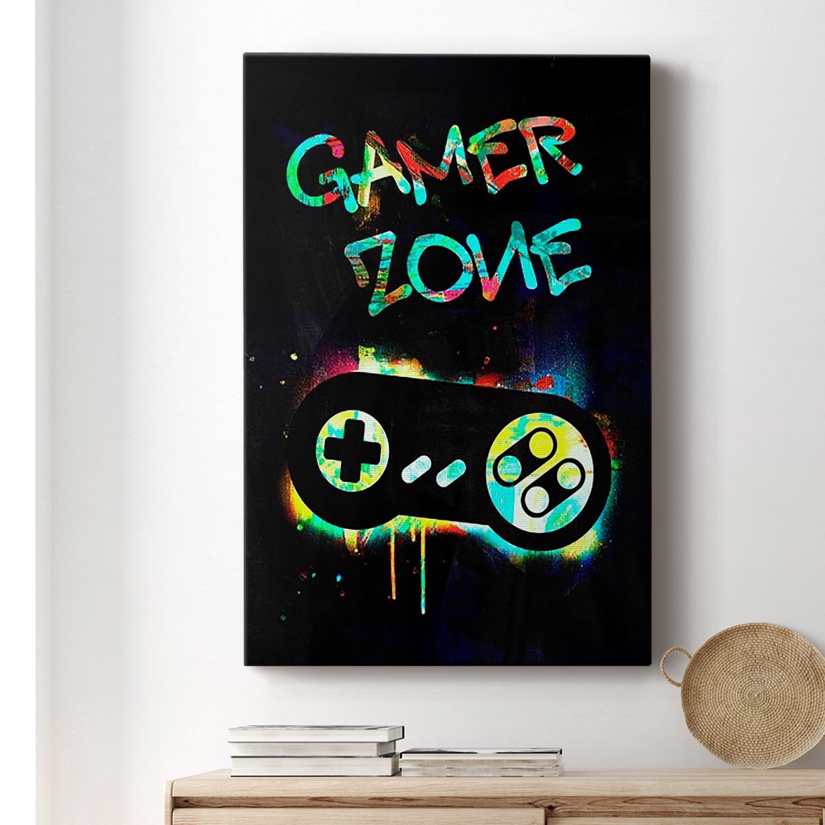 Gamer Tag IV Premium Gallery Wrapped Canvas - Ready to Hang