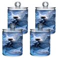 thumbnail image 2 of High-value clear storage jars keep life organized and within reach one sizex4 Handsome White Horse and Warrior, 2 of 7