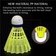 thumbnail image 5 of Eigraketly 6 piezas de iluminación luminosa LED de bádminton, volantes de nailon, cabeza de esponja, pelota de entrenamiento nocturno para patios Deportes y aire libre Eigraketly OD013460-00, 5 of 6
