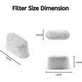 thumbnail image 6 of Nispira 6 Packs DCC-RWF Replacement Charcoal Water Filters for Cuisinart Coffee Machines, 6 of 6