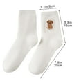 thumbnail image 3 of ToyKingdee Fuzzy Dog Socks, Cute Winter Soft Home Sleeping Slipper Socks, Warm Thick Cozy Slouchy Plush Sock for Women, 3 of 7