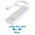 thumbnail image 5 of Multicontacto 6 Entradas c/Supresor de Picos y 2 USB, 5 of 5