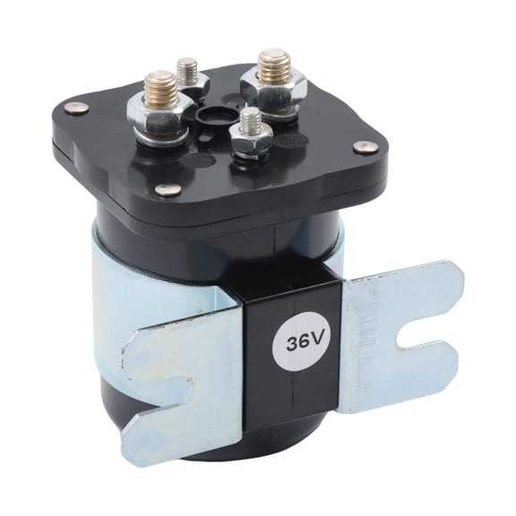 EPOTOOR 36V 4 Terminal Golf Cart Starter Solenoid Relay Switch 586-117111 20468G1 586-906 Replacement for Club Car DS EZGO Yamaha Electric