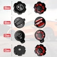 thumbnail image 2 of Xomzema For Corvette C8 Stingray Z51 2020-2024 Coolant Cap, Washer Cap, Oil Cap, Brake Fluid Cap, Black 6061 Aluminum Alloy, 2 of 11