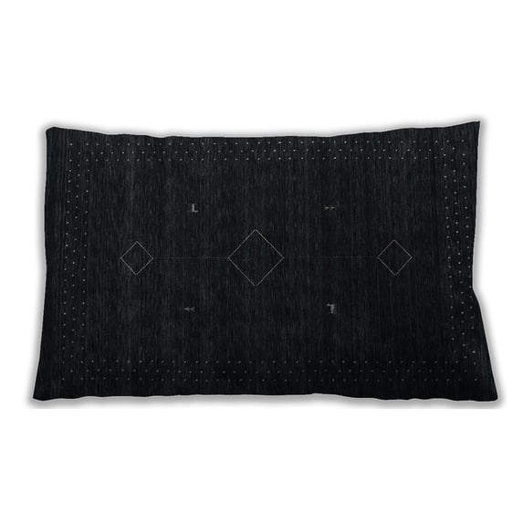 Ahgly Company Indoor Rectangular Contemporary Lumbar Throw Pillow, 13 inch by 19 inch