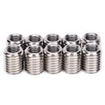 thumbnail image 1 of LHCER Écrou de Réparation, Insert en Acier Inoxydable, 10 Pcs Réducteur de Filetage, Manchon de Réparation en Acier Inoxydable, Vis de Fixation, 1 of 8
