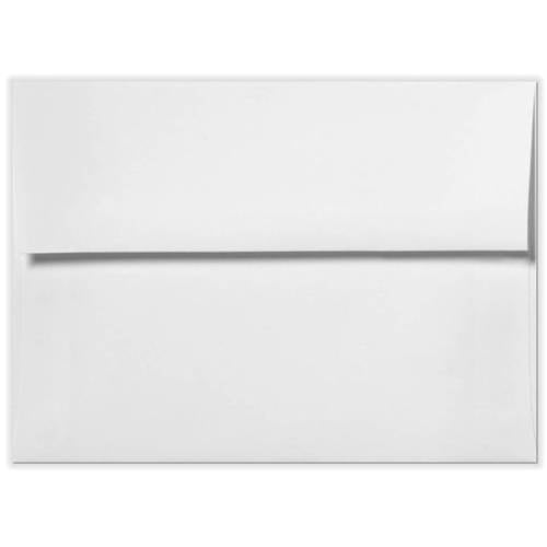 A2 Invitation Envelopes (4 3/8 x 5 3/4) - Bright White - 100% Cotton (50 Qty.)
