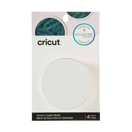 UPC: 0093573367397 | Cricut Infusible Ink Blank Coaster 4pc Round