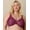Plum Dandy, variant on Convertible Lace Underwire Bra, Full Coverage  Heirloom White 46C Women's