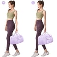 thumbnail image 2 of Bolsa de viaje MAXTOP pequeña con compartimento para zapatos, color morado, 2 of 6