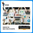 thumbnail image 6 of 1-Pack Compatible Toner Cartridge (WITH CHIP) for HP W2110X 206X 206A Color LaserJet MF P283fdn 283cdw 283fdw, Pro M255dw M255nw Printer Black, 6 of 7