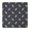 Dark Blue Football, variant on Doodle Sports Icons Pattern Square Fitted Tablecloth with Elastic Edge,Square Table Cover,Washable Elastic Table Cover for Home Kitchen Party Decor 34"x34"