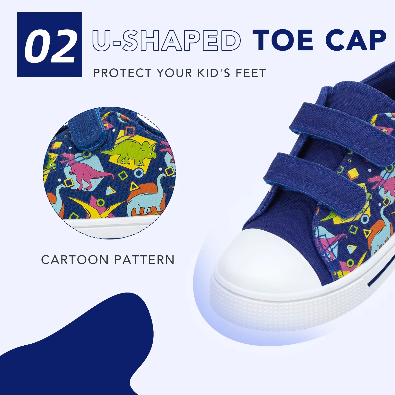 Funcoo Plus Toddler Canvas Sneakers photo 3