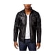 thumbnail image 1 of Chaqueta Bomber de béisbol Calvin Klein para hombre color negro extragrande, 1 of 1