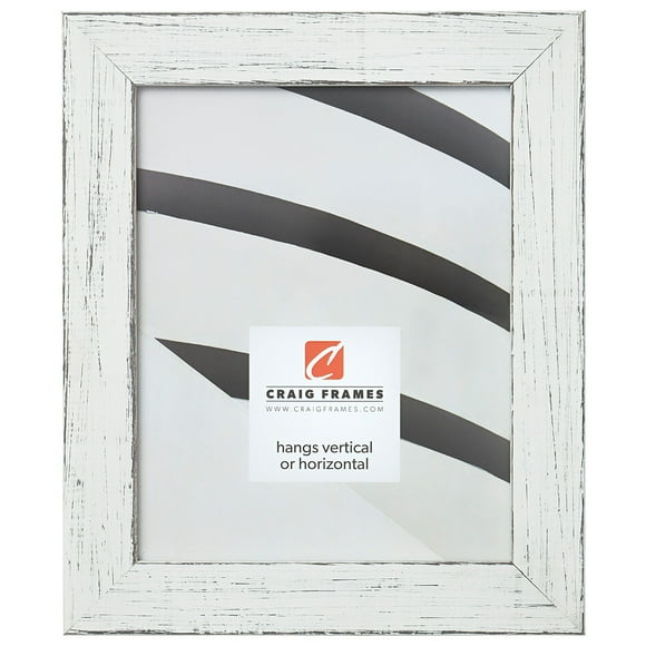 Craig Frames Jasper Picture Frame, 8 x 11 Inch, Country Marshmallow White