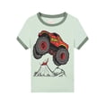 thumbnail image 4 of ATAIKU 100% Viscose 2 Pieces Boys Off-Road Truck Pajamas Set Kids Short Sleepwear Set Summer Cool Pjs Size 3-10 Years, 4 of 13