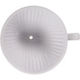 thumbnail image 2 of Cilio C104943 Porcelain Coffee Filter/Holder Pour-Over, 4/Medium, White, 2 of 2