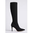 thumbnail image 3 of Women's Pointed Toe Knee High Stiletto Sock Boots, 3 of 6