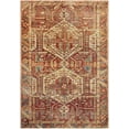 thumbnail image 3 of Mark&Day Washable Rugs, 9x12 West Chicago Traditional Brick Area Rug, Orange Cream Carpet for Living Room, Bedroom or Kitchen (8'10" x 12', Machine Washable), 3 of 7