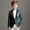 Silver, variant on Zecgelong Children's Prom Party Suit Solid Color Fashion Sequin Slim Fit Long Sleeve Youth Lapel Casual Coat Size 10 Y