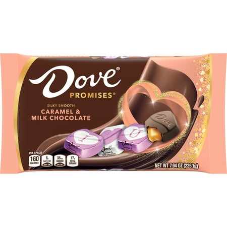 Dove Promises Love Notes Caramel & Milk Chocolate Valentine's Day Candy - 7.94 oz Bag