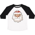 thumbnail image 3 of Inktastic Cute Santa Claus Face Boys or Girls Toddler T-Shirt, 3 of 5