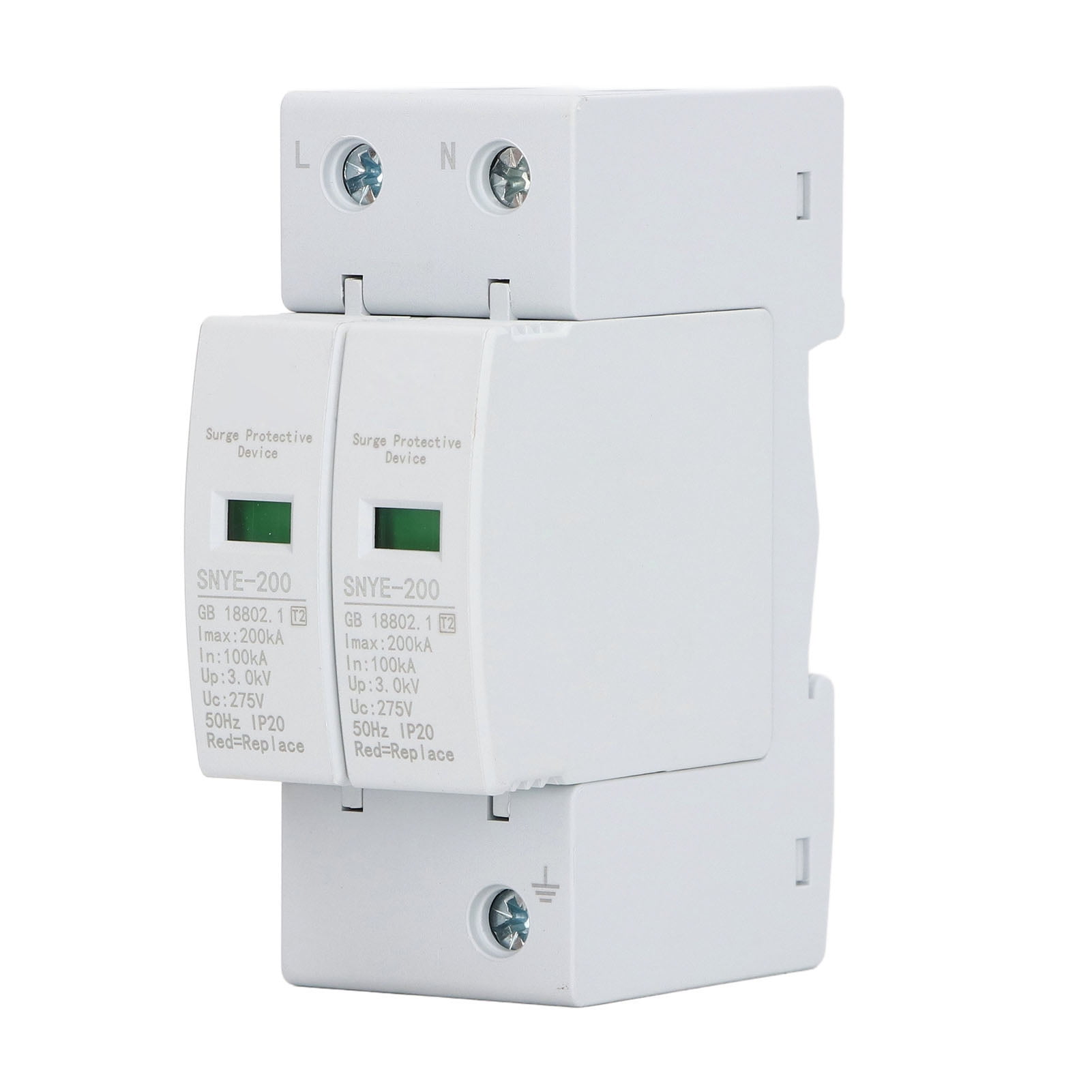 AC Surge Protector, PC Shell Surge Protective Device Plug In Design