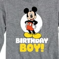 thumbnail image 3 of Mickey & Friends - Birthday Boy Spotlight - Youth Long Sleeve Graphic T-Shirt, 3 of 5