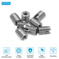 thumbnail image 3 of Uxcell 40 pack 303 Stainless Steel Self-Tapping Threaded Inserts M2.5 x M4.5 x 6mm, 3 of 6