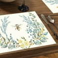 thumbnail image 6 of CounterArt "Bee Crest" 24-Sheet Reusable Premium Paper Placemats, 6 of 6