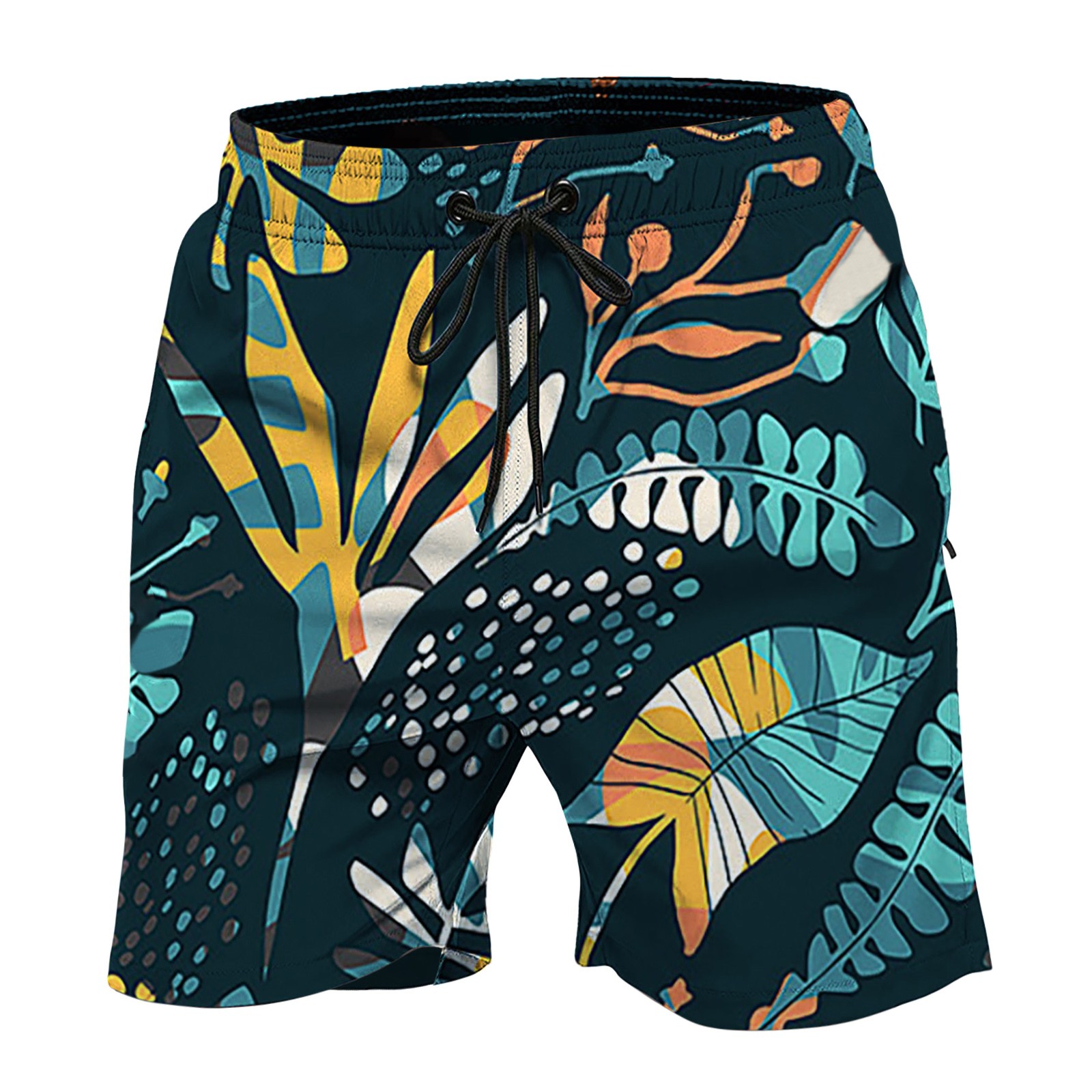 ZMHEGW Mens 5 Inch Swim Trunks Swimming Trunks Print C Xl