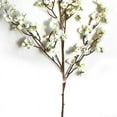 thumbnail image 4 of 4pcs Artificial Blossom Branches, 97cm Faux Silk Cherry Blossoms Stems Fake Flowers Bouquet Arrangements for Home Wedding Office Party (White), 4 of 7