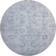 thumbnail image 2 of Addison Rugs Mayfield Premium Machine Washable Transitional Border Sky Round Rug, 8' x 8', 2 of 6