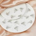 thumbnail image 4 of Dijes de lazo de aleación con diamantes de imitación, colgantes de lazo plateados y dorados, colgantes de circonita cúbica transparente para aretes, pulseras y collares., 4 of 9