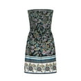 thumbnail image 4 of Dvkptbk Women's Summer Dresses 2024 Mode Boho Floral Robe de Plage Sans Bretelles Maxi Robe Grande Taille Tube Top Longue Jupe Robe de Plage, 4 of 6