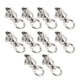 thumbnail image 1 of Anillos de pastel de pájaros, lo que less permitido el merodileno los anillos de loros de metal para aves pequeñas una mediana para el atrenamiento de pájaros, 1 of 7