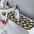 thumbnail image 7 of Sikiie Lilies Flowers Splash Guard for Sink Faucet-1 PC Super Absorbent Fast Drying Mat Sink Gadgets-Splash Guard for Kitchen, Sink Mat, 7 of 7