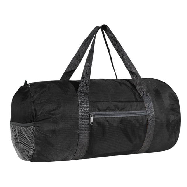 Foldable Duffel Bag, Portable Gym and Travel Sports Duffle with Inner Pocket for Men and Women, Compact Packable Weekender Bag for Travel, Sports, and Camping