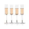 thumbnail image 4 of Champagne Flutes - Hand-Blown Crystal Mimosa Glasses (6oz/180mL), 4 of 4
