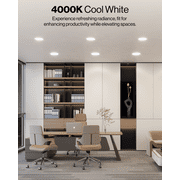 Sunco 12 Pack 6 Inch LED Can Lights, Retrofit Recessed Lighting, Smooth Trim, 965 LM, 13W (75W Equivalent), 4000K Cool White, Dimmable, Damp Rated UL