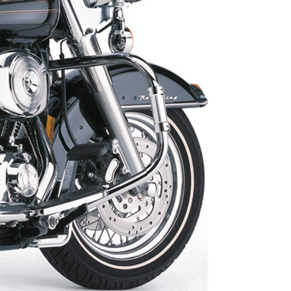 Eagle Lights Motorcycle Highway Bar Light Switchback Driving Lights DRL Turn Signal (White Amber LED for Crash Bars Harley Davidson Touring Bikes)