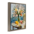 thumbnail image 3 of Stupell Industries Citrus Breakfast Table Setting Brown Framed Floater Canvas Wall Art, design by Creative Studio, 25 x 25, 3 of 9