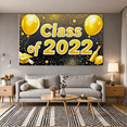 thumbnail image 4 of Golden Graduation Theme Banner with Balloons Stars Diploma Cap Elements Backdrop Party Decorations for Graduation Celebrations Photography Props Grad Party Decor, 4 of 8
